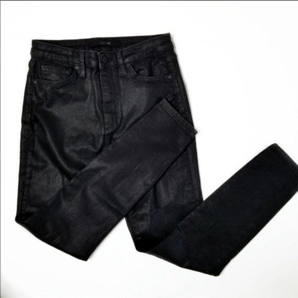 Joe's Jeans Jeans Joes The Skinny Coated Mid Rise Skinny Jeans 6